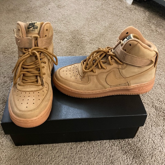 Nike Air Force 1 High Wheat Brown - Picture 4 of 5